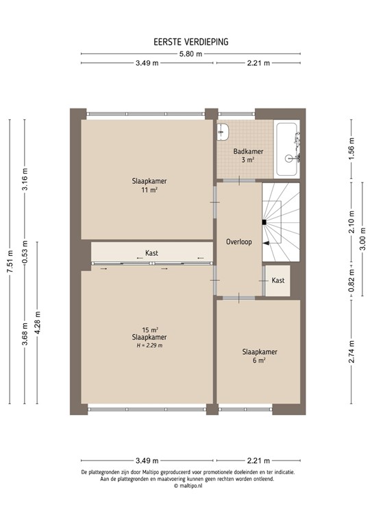 mediumsize floorplan